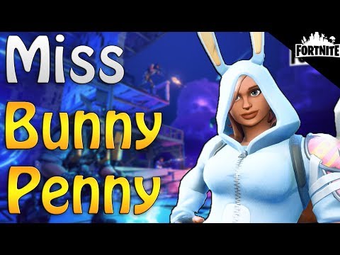 FORTNITE - 5 Star Legendary Easter Hero Miss Bunny Penny Perks And Gameplay (Best Plasma Pulse Hero) Video