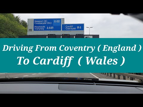 Welcome To Wales | Driving To Cardiff From Coventry | Road Trip | Reasons To Visit Cardiff