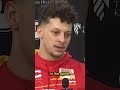 Mahomes says injured ankle is READY TO GO for AFC Championship #shorts