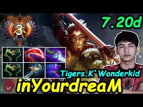 inYourdreaM (Tigers.K`Wonderkid) - [Monkey King] Midlane Monsters Delete ALL ENERMY | Dota2 7.20d