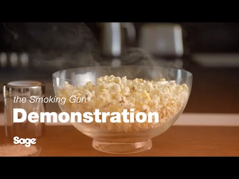 The Smoking Gun® | Make smoked popcorn with spicy paprika at home | Sage Appliances UK