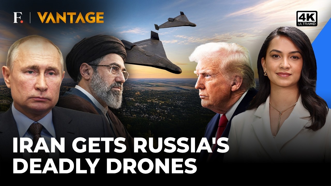 From Shahed Supplier to Geran Buyer: Iran Seeks Russia’s Advanced Kamikaze Drones | Vantage | 4K