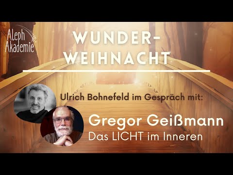 Wunder-Weihnacht 2021 - Ulrich Bohnefeld im Gespräch mit Gregor Geißmann am 5.12.21