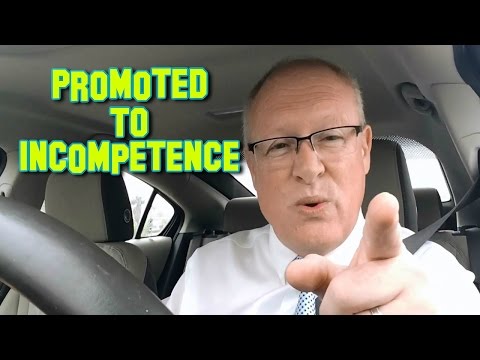 Promoted To Incompetence In The Driving Seat