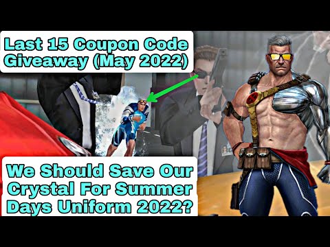 15 Coupon Code Giveaway | We Should Save Our Crystal For Summer Uniform 2022? - Marvel Future Fight