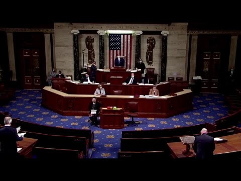 下院、バイデン氏の1.9兆ドルCOVID-19救済案を可決 (House passes Biden's $1.9 trillion COVID-19 relief plan)