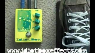 Video thumbnail for IdiotBox Death Ray Frequency Mangler Guitar / Bass Effect Pedal Demo by Idiotboxeffects