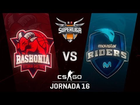 THUNDERX3 BASKONIA VS MOVISTAR RIDERS - MAPA 1 - SUPERLIGA ORANGE - #SUPERLIGAORANGECSGO16