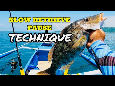 EFFECTIVE SA MALALIM NA SPOT | LURE RETRIEVAL METHOD | FOR NEWBIE ANGLERS
