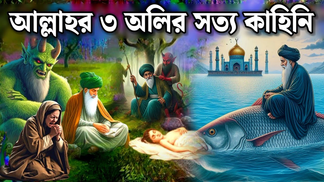 আব্দুল কাদের জিলানী এবং ৩ জন অলির অলৌকিক কাহিনী | সত্য ঘটনা | ইসলামিক ভিডিও | প্রশান্তির পথে