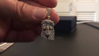 Diamond Jesus Piece/ Jewelry Unlimited