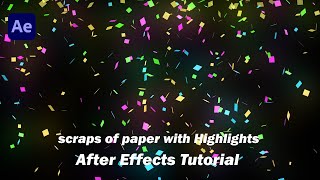 Realistic Floating Paper Effect in After Effects | Highlights & 3D Motion