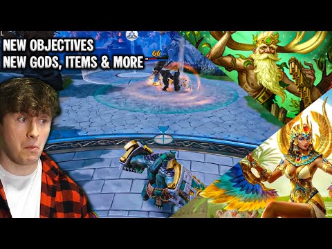 BIGGEST SMITE 2 PATCH YET, NEW OBJECTIVES ITEMS & GODS!