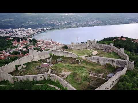 Ohrid, Macedonia 🇲🇰 from above | 4K Drone Footage