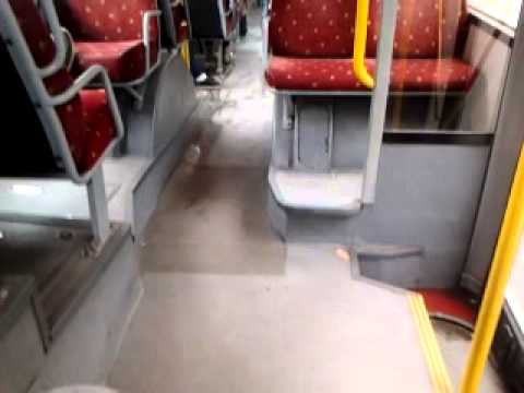 VanHool A320 TEC 3734 DAF ZF Kickdown (13/02/2014)