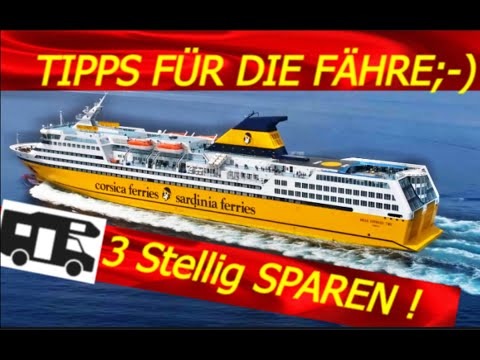 ⛵KORSIKA + SARDINIEN + ELBA👉Von BUCHUNG bis SCHADEN am CAMPER😱SPARTIPPS👍Mit HUND❤️Tag+Nacht Fähre⛵