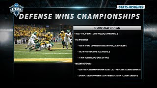 FCS STATS: Defense Wins Championships