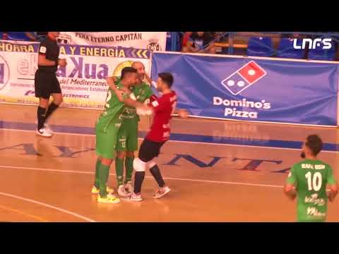 Gol Araça (2-6) Plásticos Romero Cartagena - Osasuna Magna. J6, 1Div