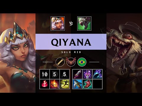 Qiyana Mid vs Twitch - BR Grandmaster Patch 25.14