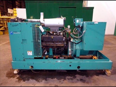 Used- Cummins 100 kW standby natural gas generator set - Stock# 46462004