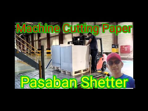 Machine pasaban sheeter,Obeikan Paper mill Riyadh KSA.