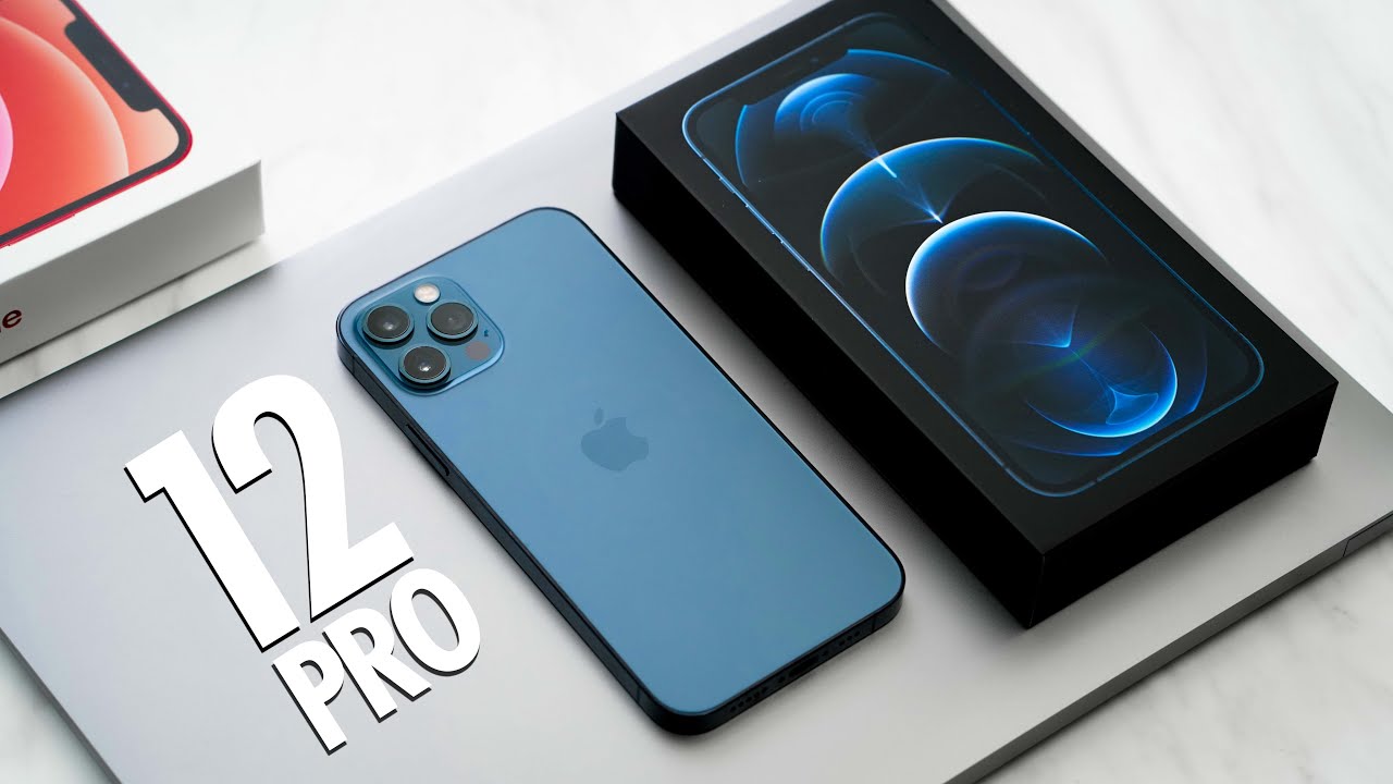 iPhone 12 Pro UNBOXING - PACIFIC BLUE