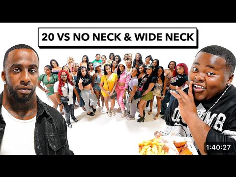 20 VS No Neck & Wide Neck Live Reaction