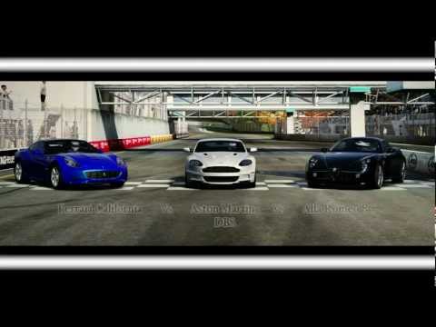 Forza Motorsport 4 Battle - S1.E6: California Vs Aston Martin DBS Vs Alfa 8C