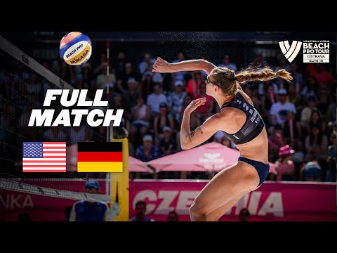 Müller/Tillmann 🇩🇪 vs. Hughes/Cheng 🇺🇸 - Quarter Final | Ostrava 2024 - Beach Pro Tour | Full Match