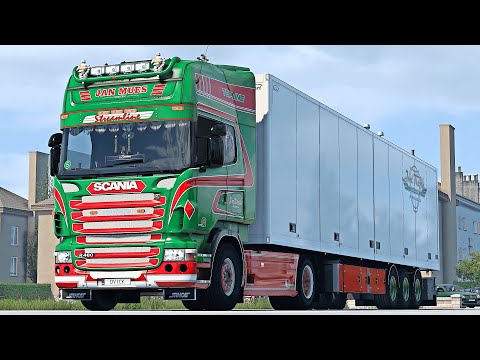 4K | ETS2 1.43 | Promods | Scania R480 | Elbląg 🇵🇱 󠁧󠁢󠁳󠁣 - Suwałki 🇵🇱