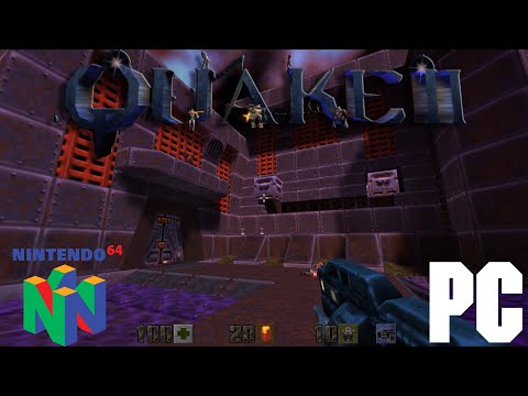 Quake II 64 (Quake II Enhanced remaster PC) Playthrough hard difficulty 4K