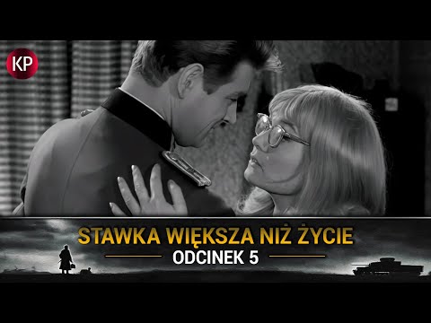 Stawka większa niż życie - Odcinek 5: Ostatnia szansa | Kultowy polski serial szpiegowski 4K