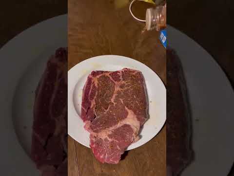Beef chuck Steak🥩#shorts