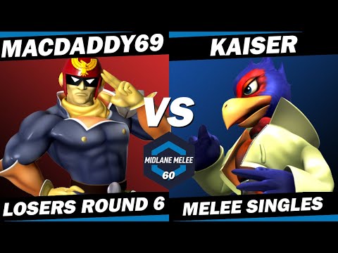 macdaddy69 vs Kaiser - Losers Round 6 | Midlane Melee 60