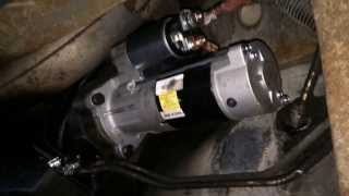 Ford E-Superduty Powerstroke Changing a Starter