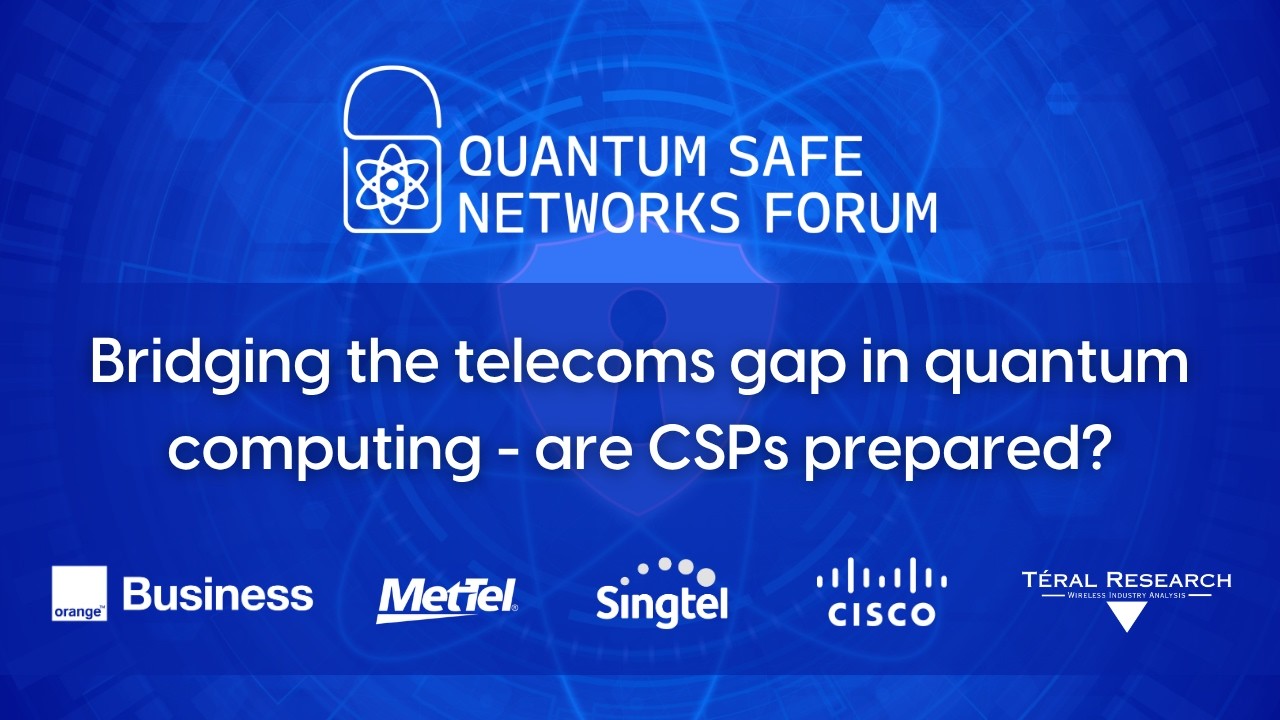Panel discussion: Bridging the telecoms gap in quantum computing, are CSPs prepared?