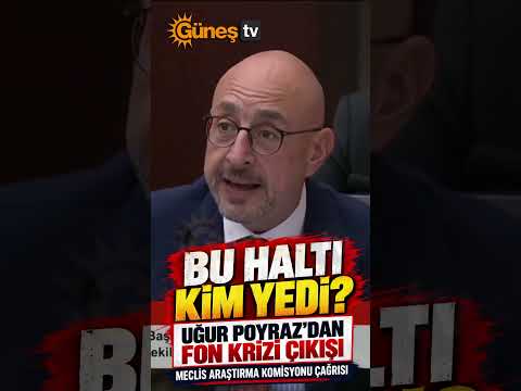 Uğur Poyraz’dan Meclis'te sert çıkış: “Bu haltı kim yedi?” #UğurPoyraz #İYİParti #FonKrizi #TBMM