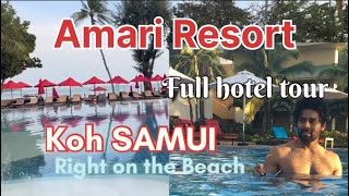 AMARI RESORT KOH SAMUI full Hotel Tour Chaweng Beach. Spa, Gym, Swimmimg Pool, B