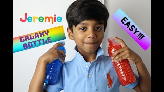 Galaxy in a Jar Science Experiment: How to make a Galaxy in a Bottle DIY Craft - Jeremie