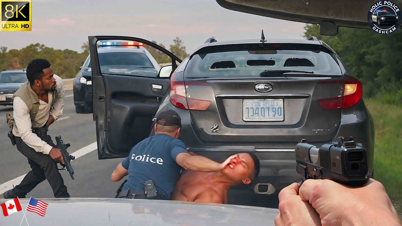 MOST BRUTAL High-Speed Police Chases of Criminals Caught on Dashcam 2025! You'd Think Are Fake! #3