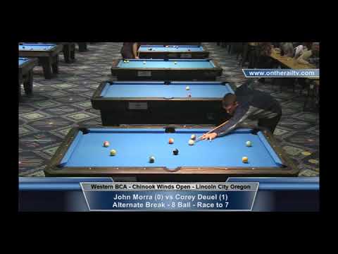 2015 Chinook 8ball Corey Deuel-John Morra Finals set 2