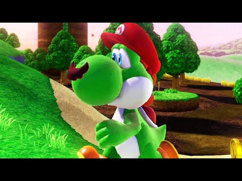 Super Mario Odyssey - 100% Walkthrough Part 33 No Commentary Gameplay  Yoshi & inside Peach's Castle