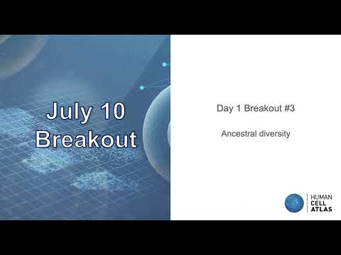 HCA General Meeting 2023 - Breakout Session 1.3: Ancestral diversity