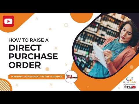 How to Raise a Direct Purchase Order