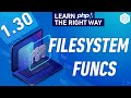 Working With File System In PHP - Full PHP 8 Tutorial