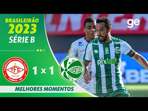 Gols e lances de Tombense x Juventude-RS