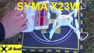 Syma X23W White - відео 5