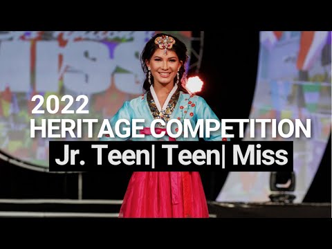 USA National Miss 2022 | Full Show | Optionals - Heritage Competition | Jr. Teen, Teen, Miss