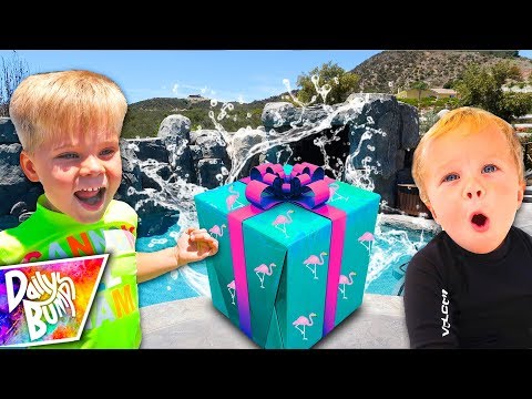 BACKYARD WATERPARK Grand Opening Reveal! 😮 (AMAZING!) Video