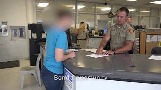 David L. Moss Criminal Justice Center Booking Process